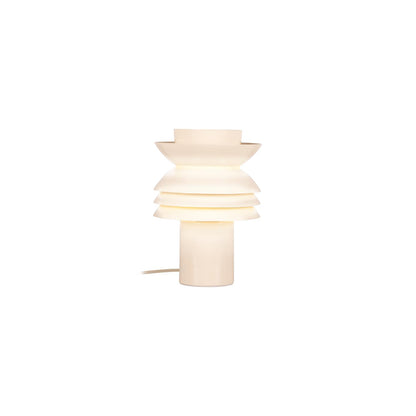 Lucide YINDRA - Tafellamp - Ø 17,5 cm - 1xE27 - Beige | Vibes - KwaliteitWonen.nl