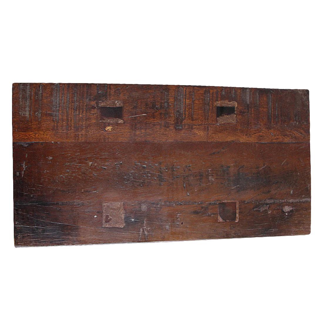 Raw Materials Bankje Hout Bruin Medium - KwaliteitWonen.nl