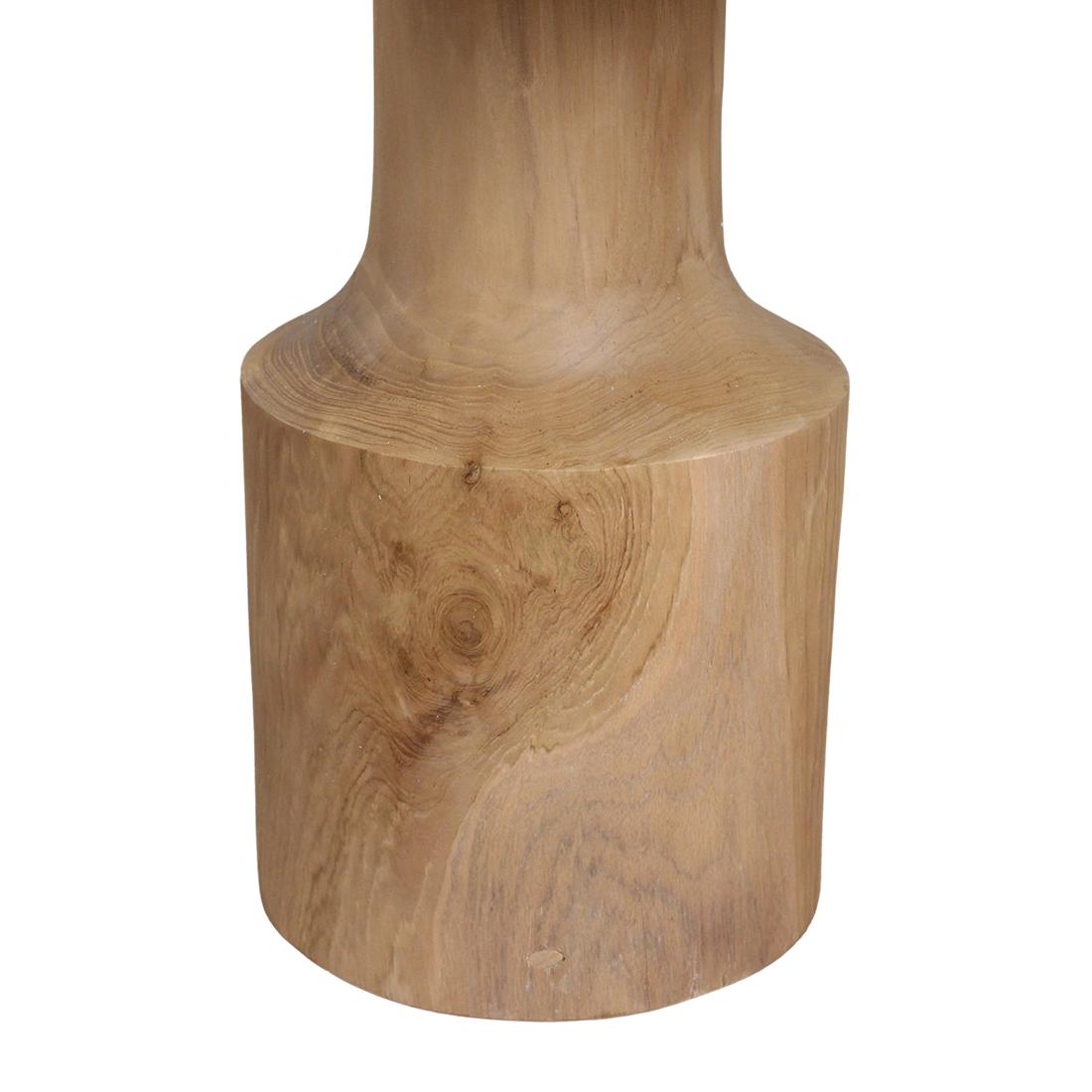 Raw Materials - Bijzettafel Nero Day 50cm Teakhout-Kwaliteitwonen.nl