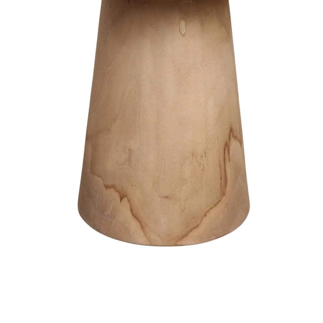 Raw Materials Bijzettafel Nero Ray Rond 40cm Teakhout - KwaliteitWonen.nl