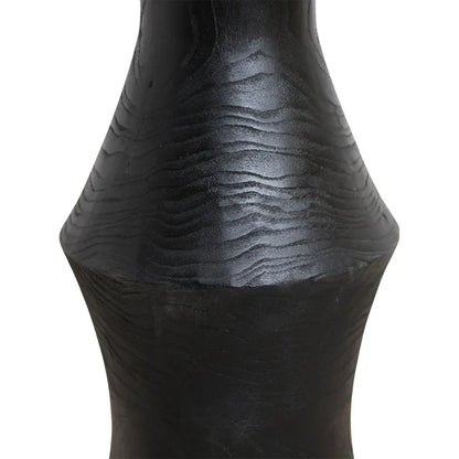 Raw Materials Bijzettafel Nero Twilight Rond 50cm Teakhout Zwart - KwaliteitWonen.nl