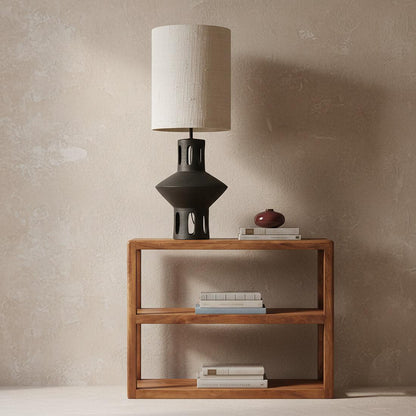 Raw Materials Boekenkast Bullnose Rek Mangohout - KwaliteitWonen.nl