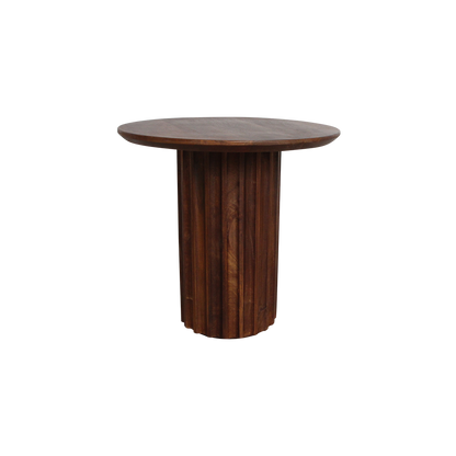 Raw Materials Bullnose Bijzettafel Omgekeerd Bruin Ø 50 Cm - KwaliteitWonen.nl