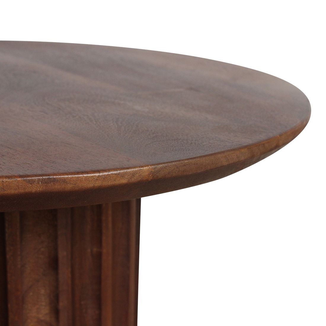 Raw Materials Bullnose Bijzettafel Omgekeerd Bruin Ø 50 Cm - KwaliteitWonen.nl