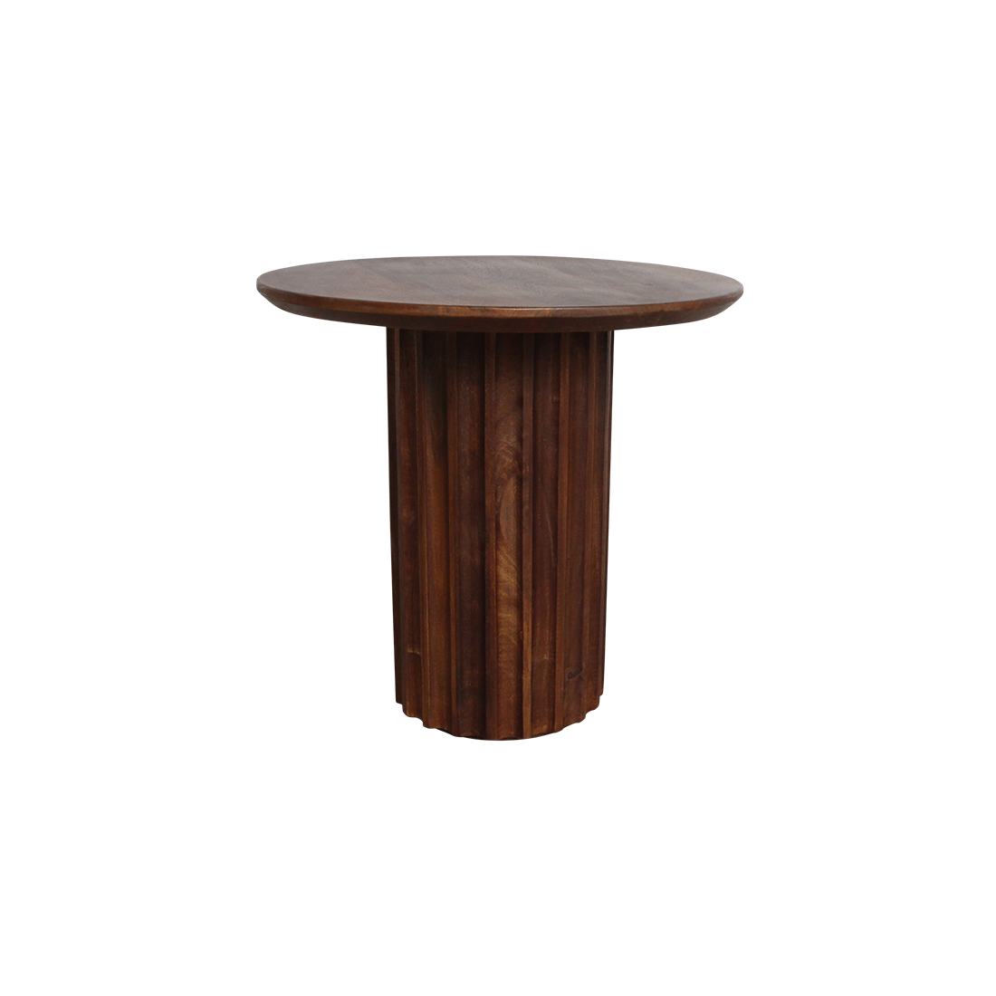Raw Materials Bullnose Bijzettafel Omgekeerd Bruin Ø 50 Cm - KwaliteitWonen.nl