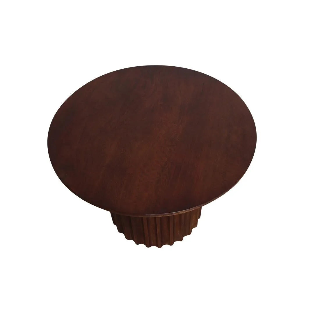 Raw Materials Bullnose Bijzettafel Omgekeerd Bruin Ø 55 Cm - KwaliteitWonen.nl