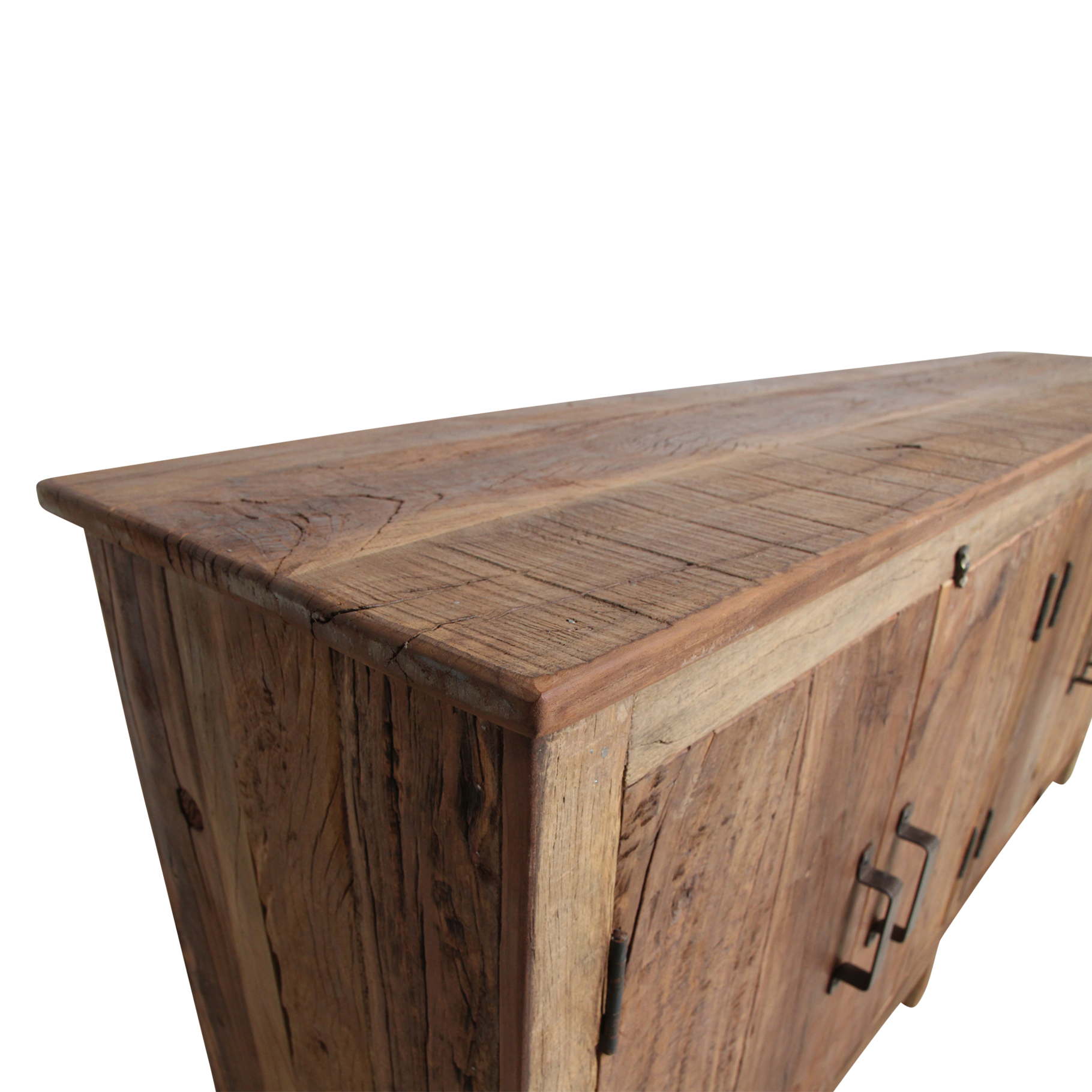 Raw Materials Dressoir Farmwood 4-deurs Gerecycled Hout - KwaliteitWonen.nl