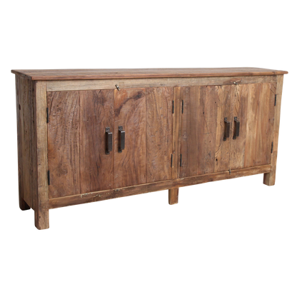 Raw Materials Dressoir Farmwood 4-deurs Gerecycled Hout - KwaliteitWonen.nl