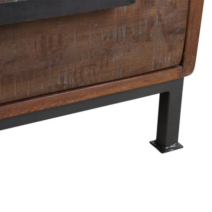 Raw Materials Dressoir Hout Bruin 6 Lades - KwaliteitWonen.nl