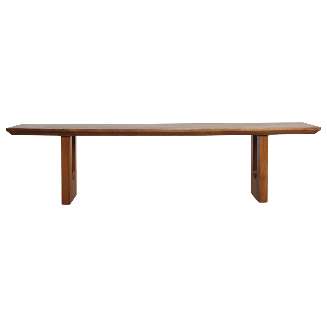 Raw Materials Eetkamerbank Bullnose Chamfered 180cm mangohout - KwaliteitWonen.nl
