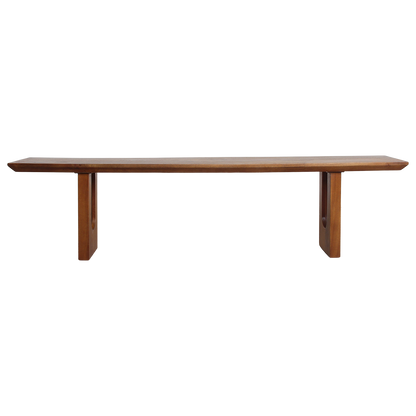 Raw Materials Eetkamerbank Bullnose Chamfered 180cm mangohout - KwaliteitWonen.nl