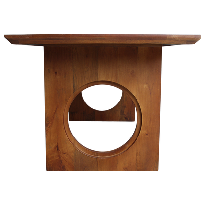 Raw Materials Eettafel Bullnose Chamfered Loop 180cm mangohout - KwaliteitWonen.nl