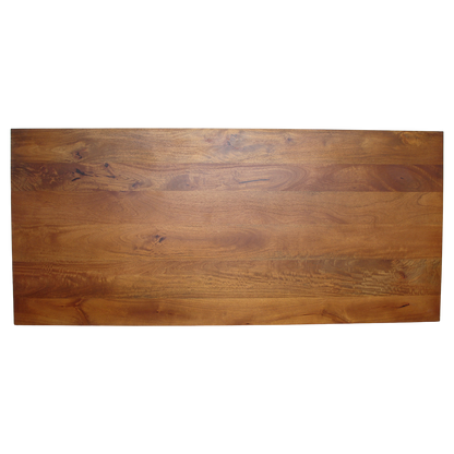 Raw Materials Eettafel Bullnose Chamfered Loop 180cm mangohout - KwaliteitWonen.nl
