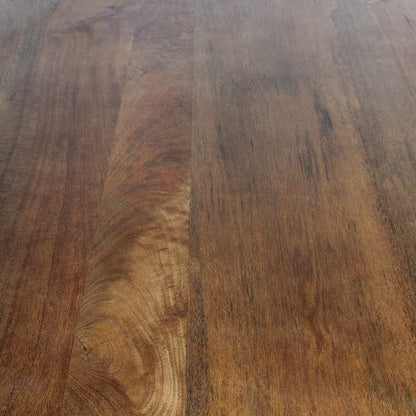 Raw Materials Eettafel Bullnose Chamfered Mix 200cm mangohout - KwaliteitWonen.nl