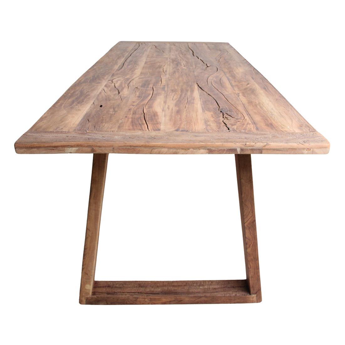 Raw Materials Eettafel Farmwood 180x90cm Gerecycled Hout - KwaliteitWonen.nl