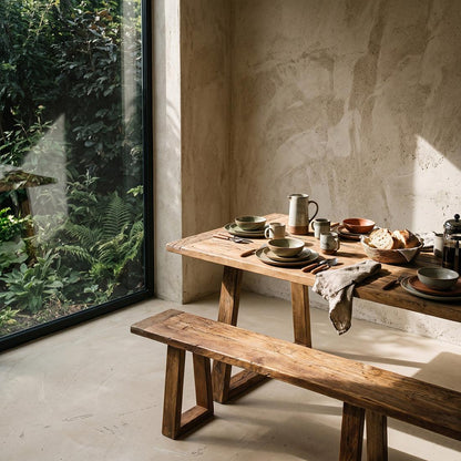 Raw Materials Eettafel Farmwood 200x90cm Gerecycled Hout - KwaliteitWonen.nl