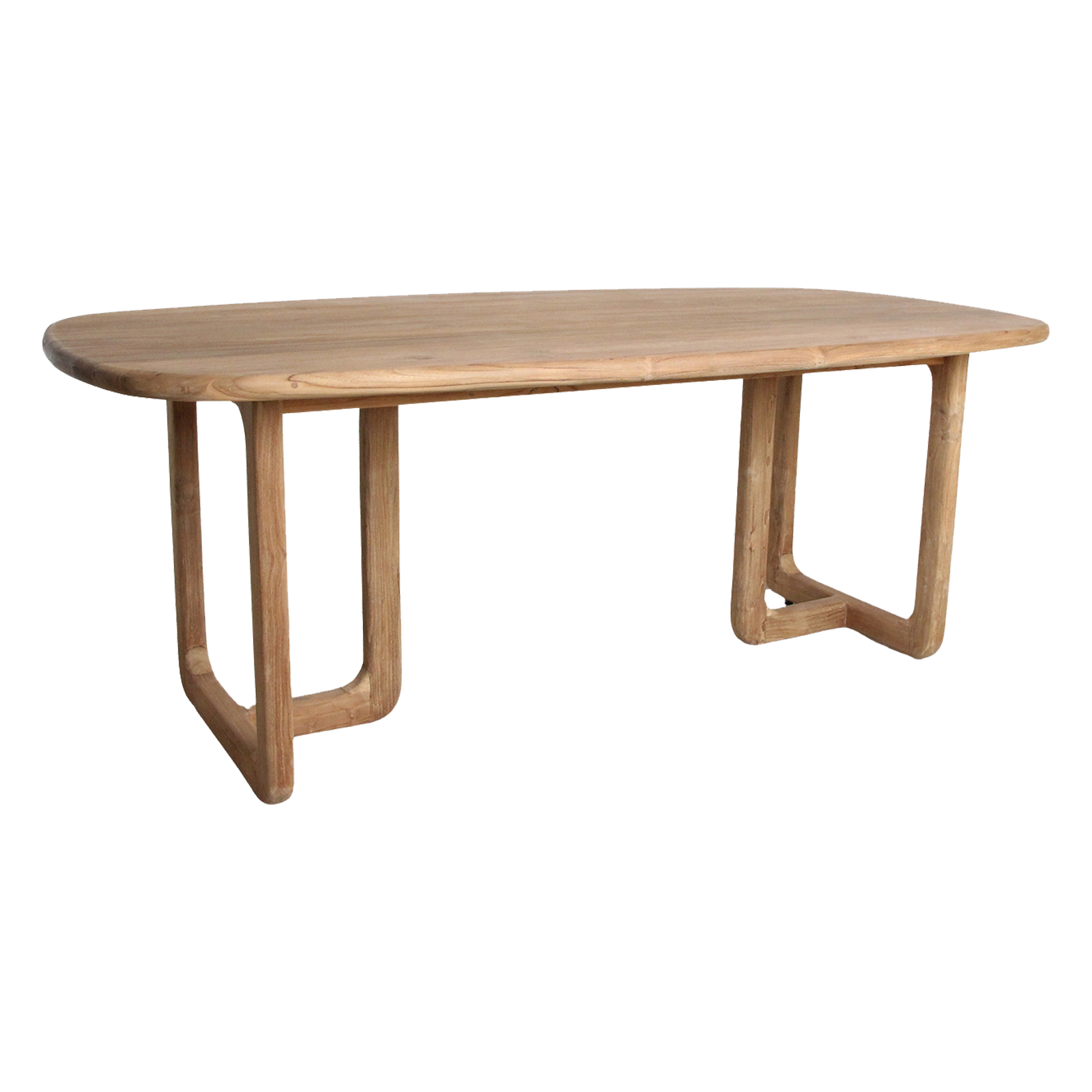 Raw Materials Eettafel Invierno 200x100cm Teakhout - KwaliteitWonen.nl