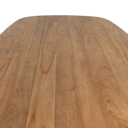 Raw Materials Eettafel Invierno 200x100cm Teakhout - KwaliteitWonen.nl
