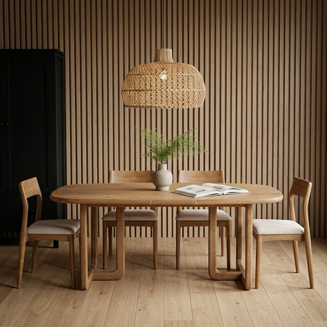 Raw Materials Eettafel Invierno 200x100cm Teakhout - KwaliteitWonen.nl