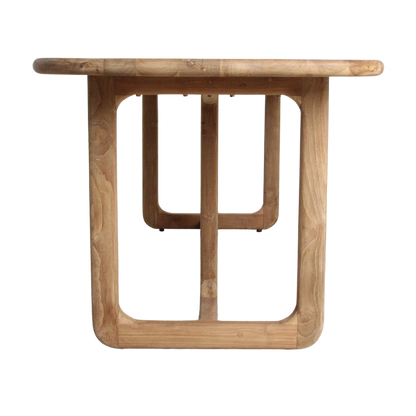 Raw Materials Eettafel Invierno 240x100cm Teakhout - KwaliteitWonen.nl