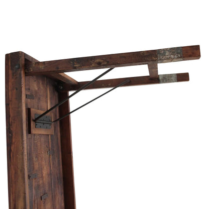 Raw Materials Eettafel Vintage Inklapbaar 173x60cm Gerecycled Hout - KwaliteitWonen.nl