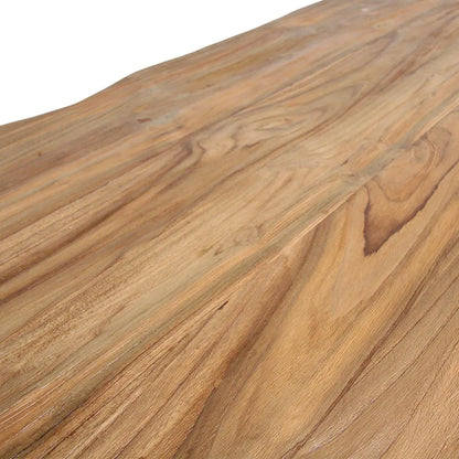 Raw Materials FSC-gerecyclede Teakhouten Salontafel 140x60cm - KwaliteitWonen.nl