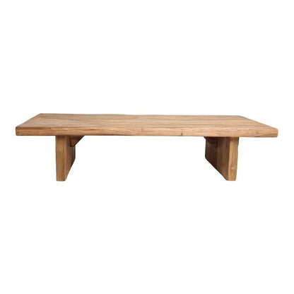 Raw Materials FSC-gerecyclede Teakhouten Salontafel 140x60cm - KwaliteitWonen.nl