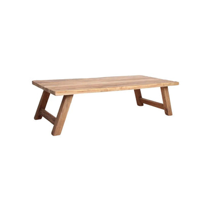 Raw Materials Farmwood Rechthoekige Salontafel - Fsc-Gerecycled Hout - 140x65cm - KwaliteitWonen.nl