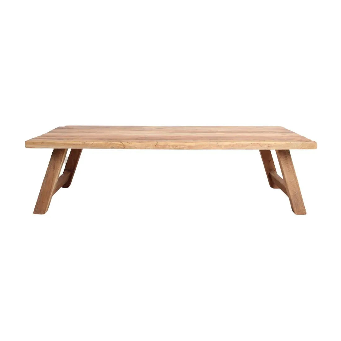 Raw Materials Farmwood Rechthoekige Salontafel - Fsc-Gerecycled Hout - 140x65cm - KwaliteitWonen.nl