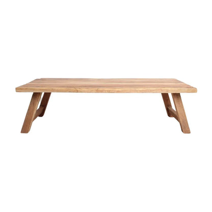 Raw Materials Farmwood Rechthoekige Salontafel - Fsc-Gerecycled Hout - 140x65cm - KwaliteitWonen.nl
