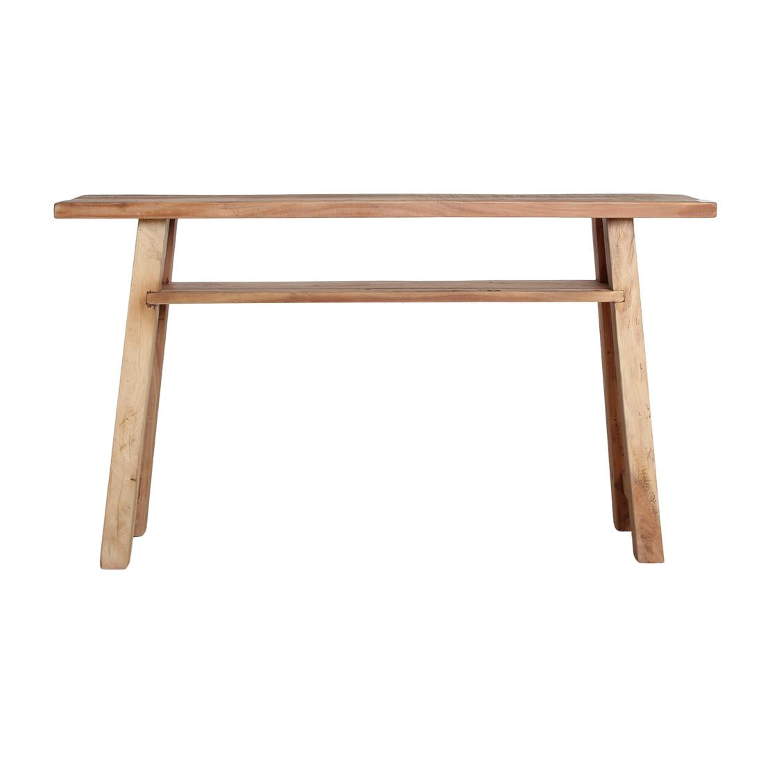 Raw Materials Farmwood Wandtafel Groot - Fsc-Gerecycled Hout - KwaliteitWonen.nl