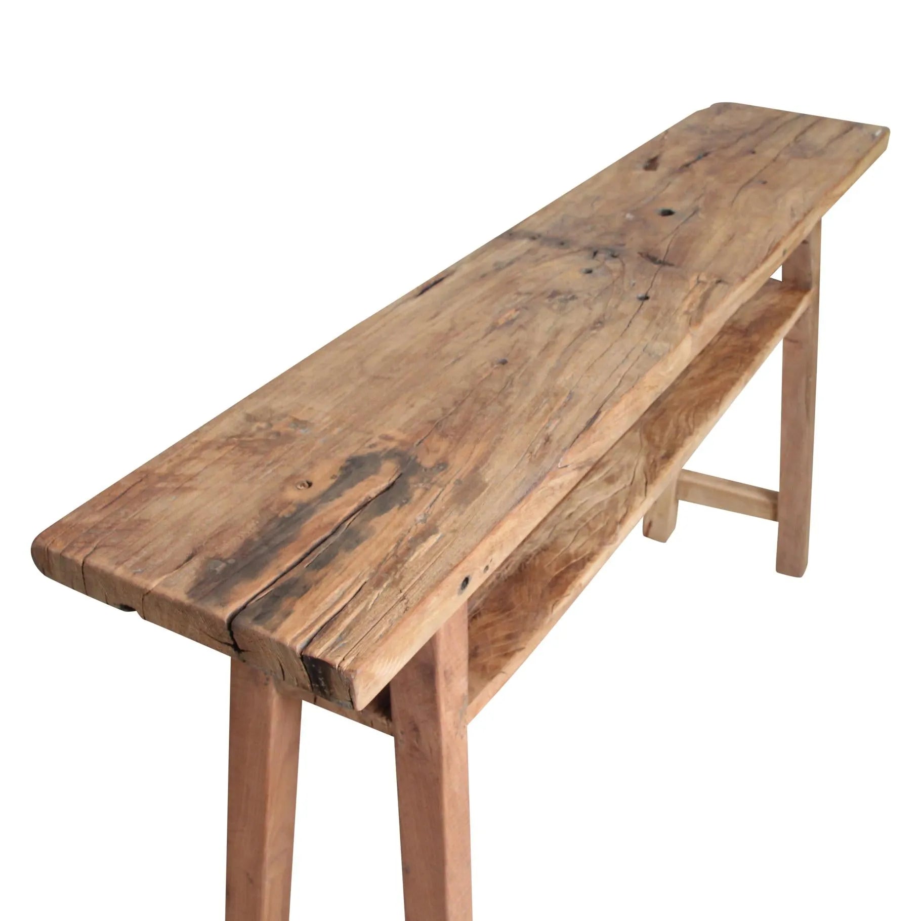 Raw Materials Farmwood Wandtafel Groot - Fsc-Gerecycled Hout - KwaliteitWonen.nl