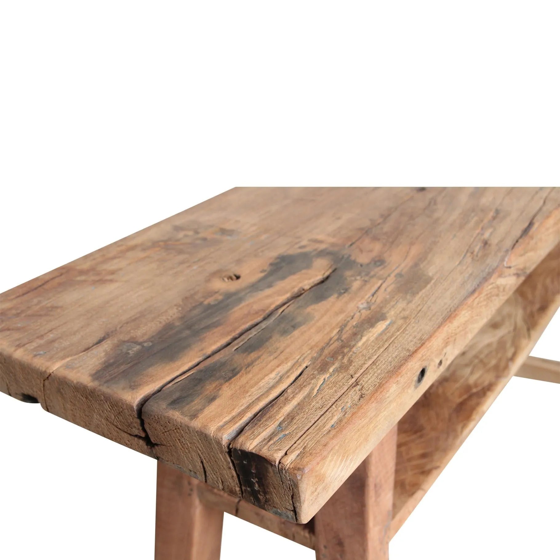 Raw Materials Farmwood Wandtafel Groot - Fsc-Gerecycled Hout - KwaliteitWonen.nl