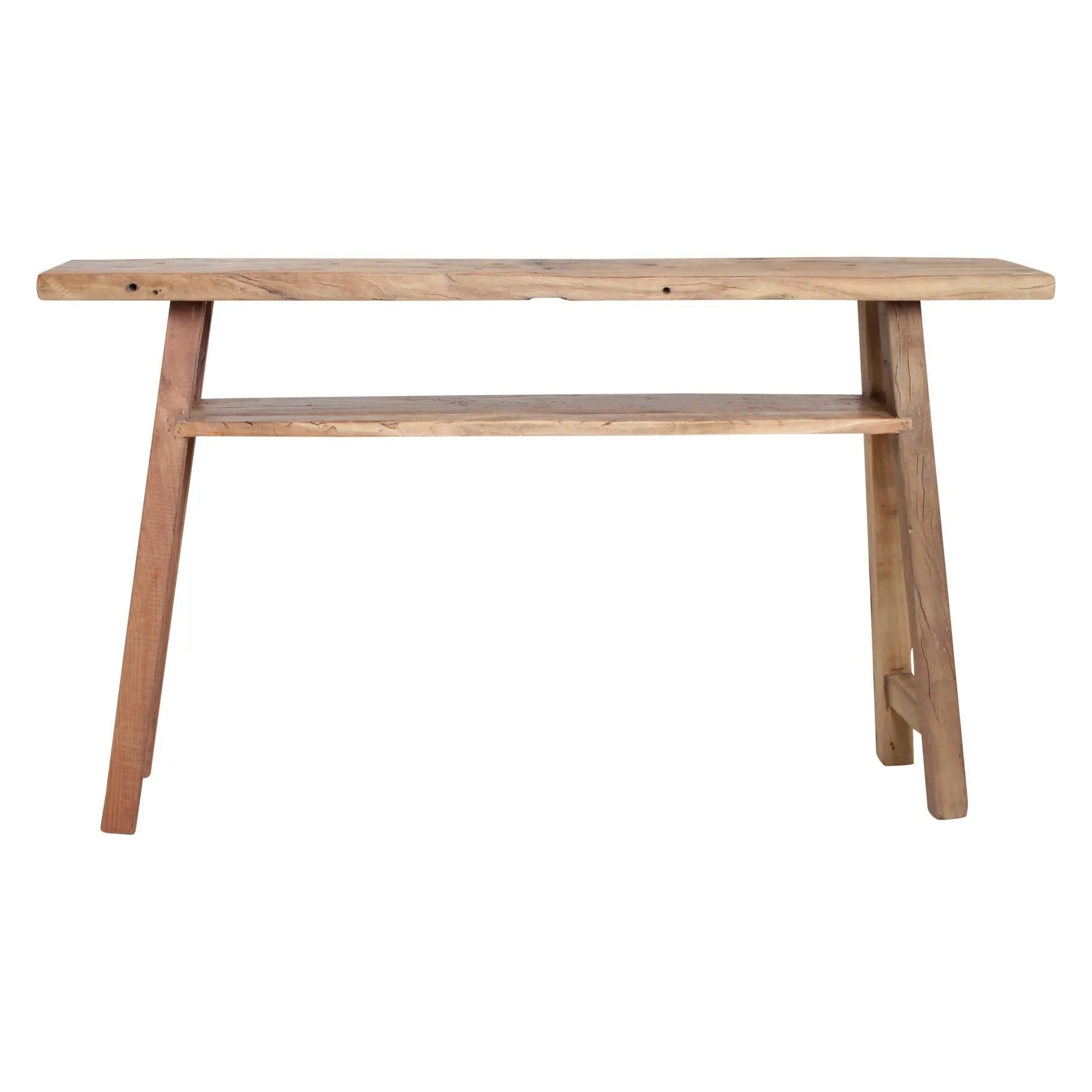 Raw Materials Farmwood Wandtafel Groot - Fsc-Gerecycled Hout - KwaliteitWonen.nl