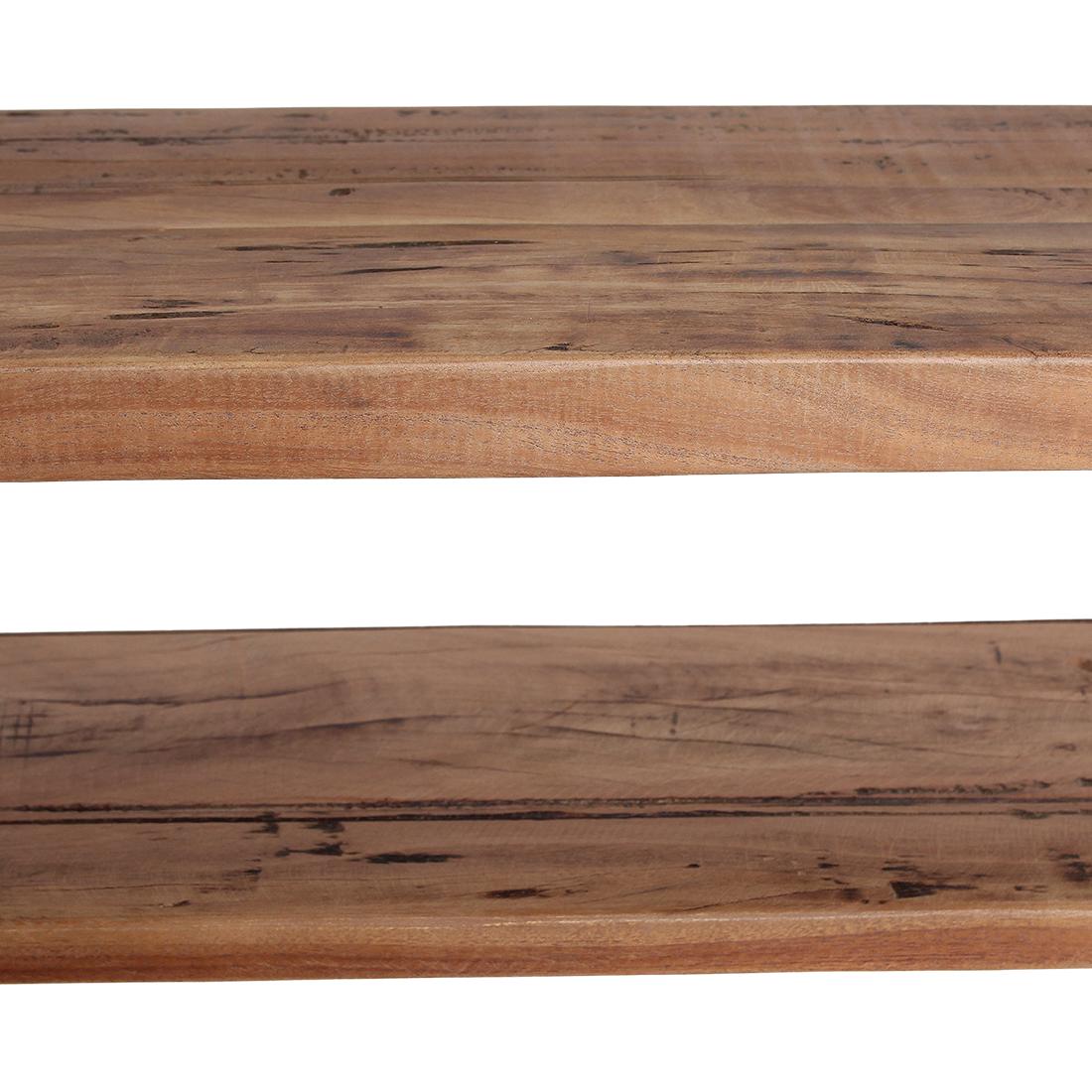 Raw Materials Farmwood Wandtafel Groot - Fsc-Gerecycled Hout - KwaliteitWonen.nl