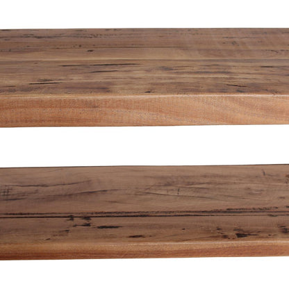 Raw Materials Farmwood Wandtafel Groot - Fsc-Gerecycled Hout - KwaliteitWonen.nl