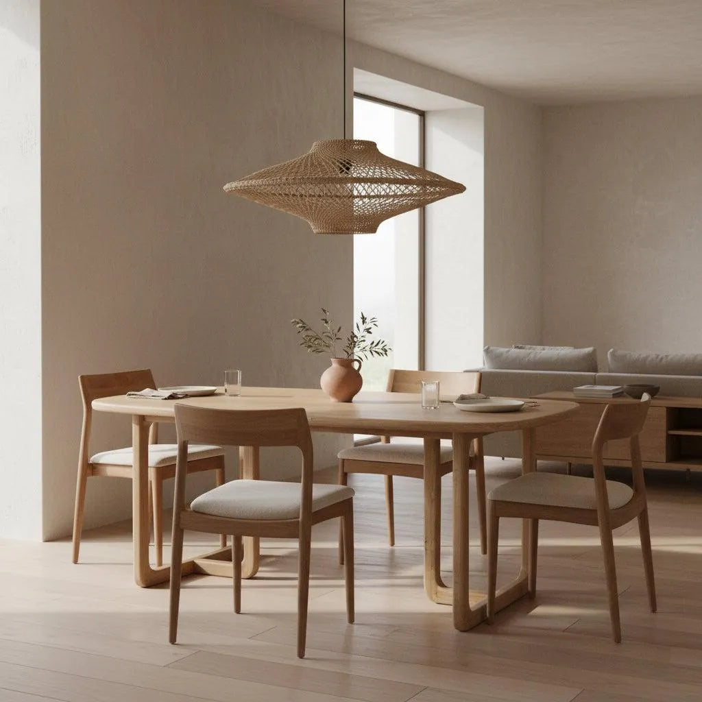 Raw Materials Freya Teak Houten Eetkamerstoel Crème - KwaliteitWonen.nl