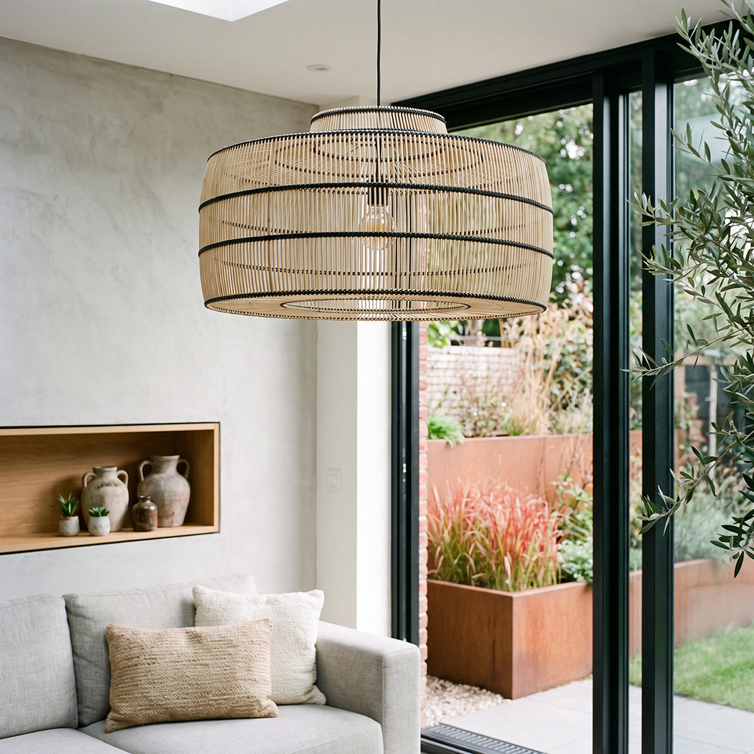 Raw Materials Hanglamp Stella Rotan - KwaliteitWonen.nl