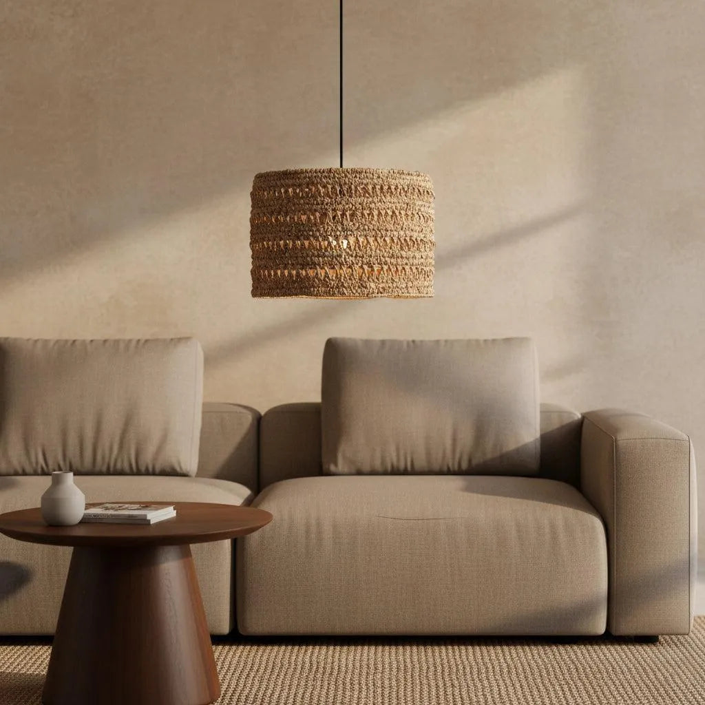 Raw Materials Herba Hanglamp Zeegras Ø 40x25cm - KwaliteitWonen.nl