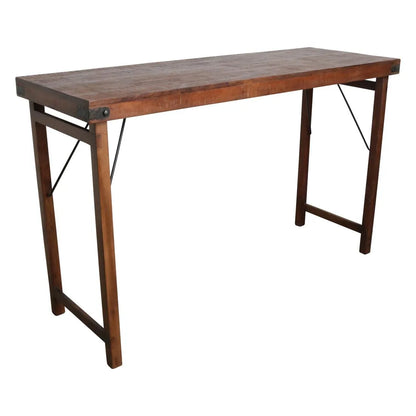Raw Materials Inklapbare Bartafel Bruin - 170x60x107cm - KwaliteitWonen.nl