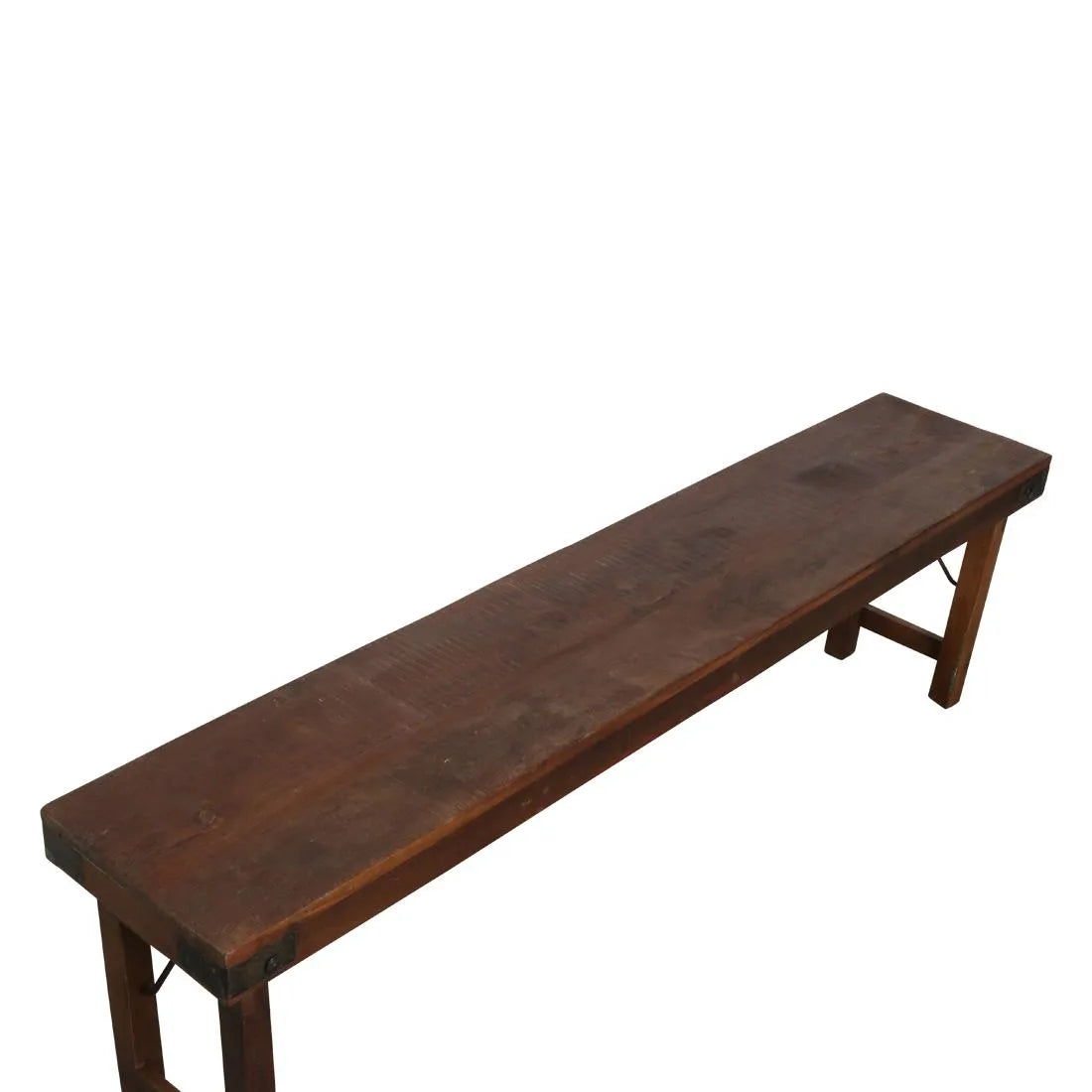 Raw Materials Inklapbare Eetkamerbank - Fsc-Gerecycled Hout - 160 Cm - KwaliteitWonen.nl