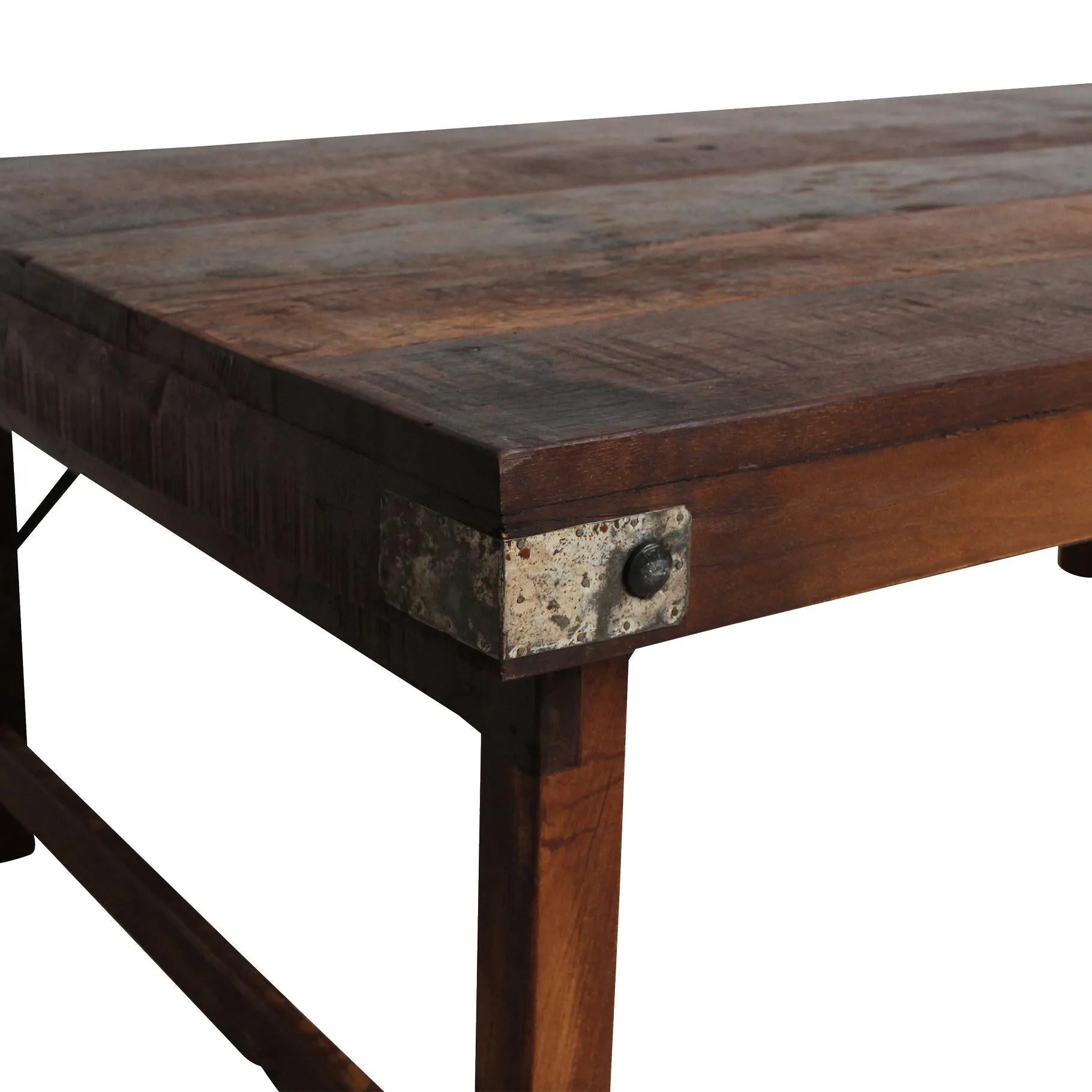 Raw Materials Inklapbare Salontafel 120x75cm Gerecycled Hout - KwaliteitWonen.nl