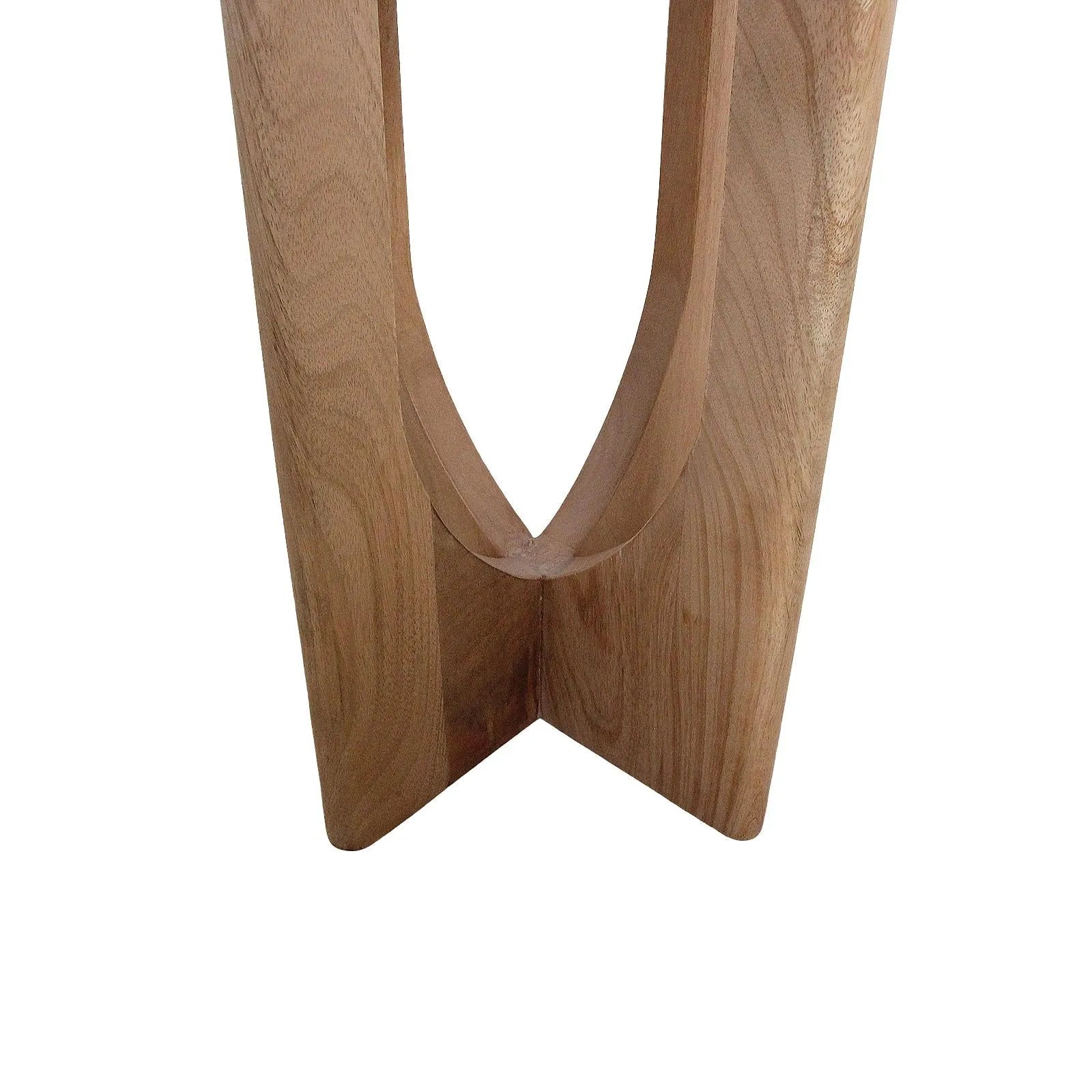 Raw Materials Kuching Marmeren Bijzettafel - Wit-Kwaliteitwonen.nl