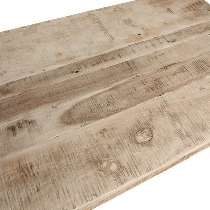 Raw Materials Limewash Inklapbare Salontafel - 120x75cm - KwaliteitWonen.nl