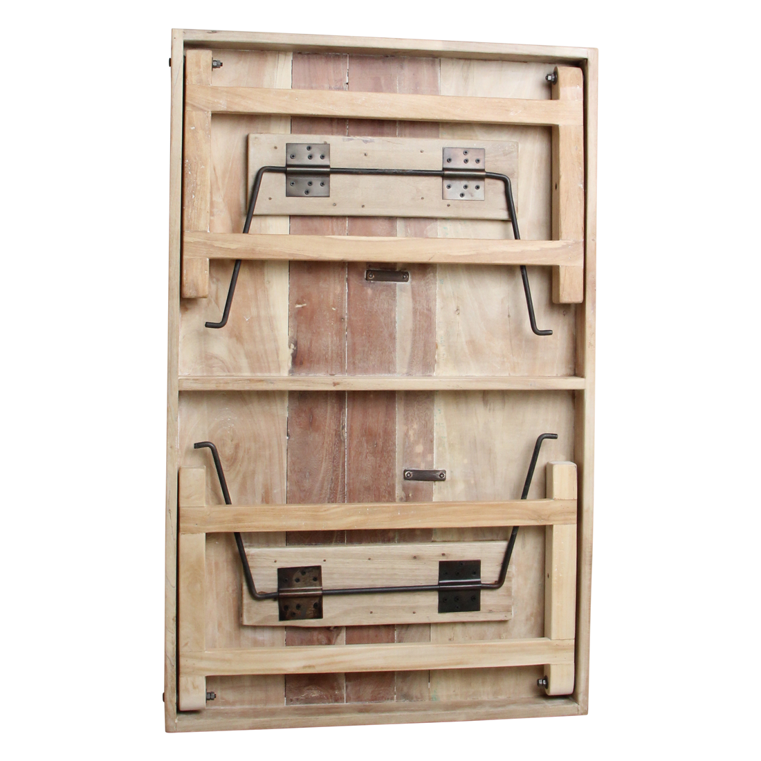 Raw Materials Limewash Inklapbare Salontafel - 120x75cm - KwaliteitWonen.nl