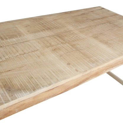 Raw Materials Limewash Opklapbare Eettafel - 165x75cm - KwaliteitWonen.nl
