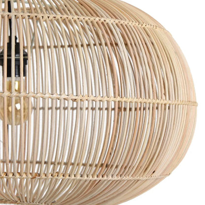 Raw Materials Luna Rotan Hanglamp Orbit -Ø 62x37 Cm - KwaliteitWonen.nl