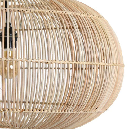 Raw Materials Luna Rotan Hanglamp Orbit -Ø 62x37 Cm - KwaliteitWonen.nl