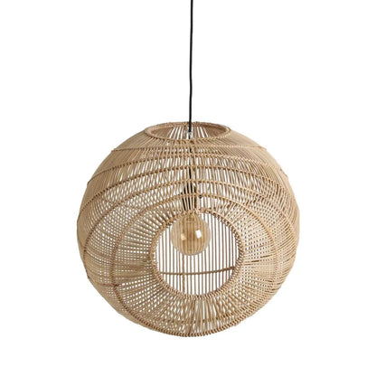 Raw Materials Luna Rotan Hanglamp Sphere - 50x52x50 Cm - KwaliteitWonen.nl