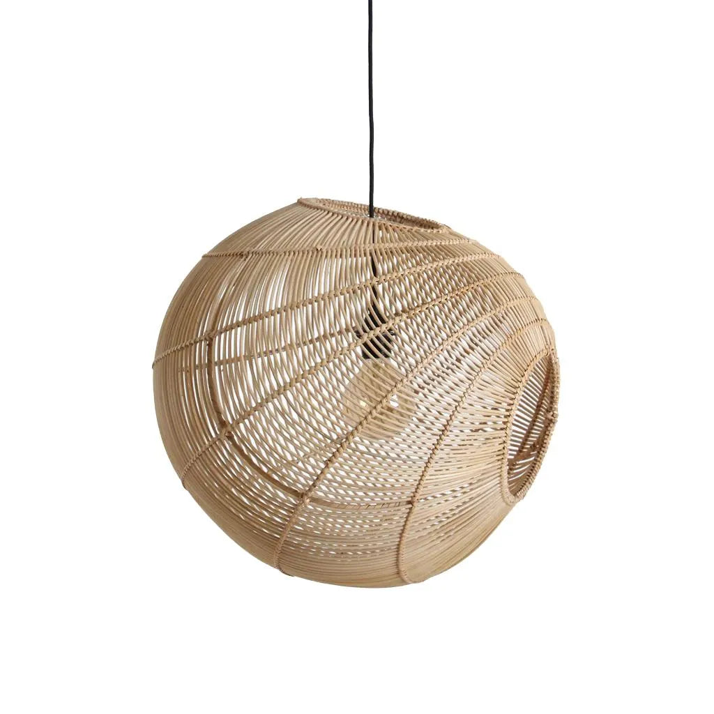 Raw Materials Luna Rotan Hanglamp Sphere - 50x52x50 Cm - KwaliteitWonen.nl